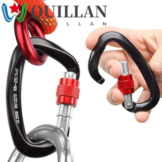 Quillan leo núi carabiner thiết bị leo núi thiết bị leo núi 25kn khóa an toàn chuyên nghiệp leo núi đá