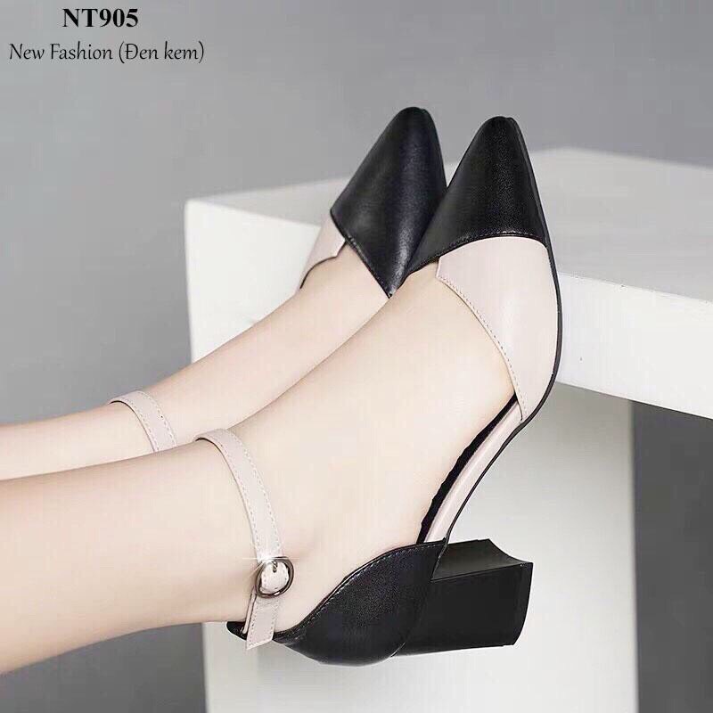 Giày Nữ 5 Phân Phối Màu Da Lên Chân Siêu Đẹp Size 35 - 39 H97