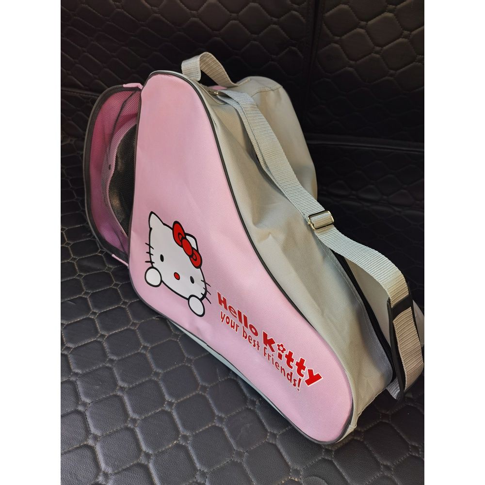 Disney Túi Cuộn Đựng Giày Trượt Patin Hình Hello Kitty Cho Bé