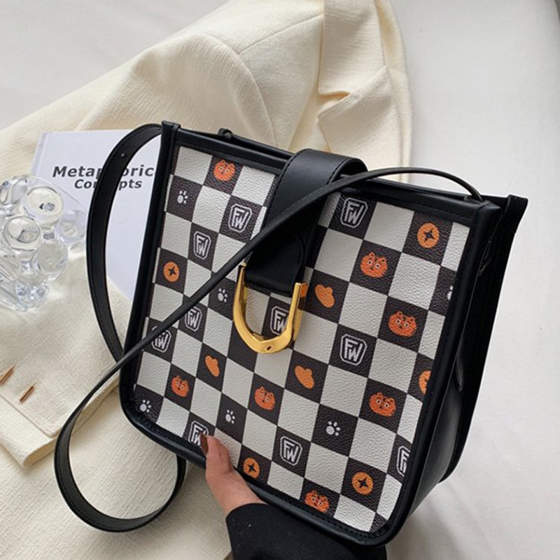 Túi Đeo Vai Hình Vuông Cỡ Nhỏ Màu Kẹo Ngọt Phong Cách Phương Tây Thời Trang Cho Nữ