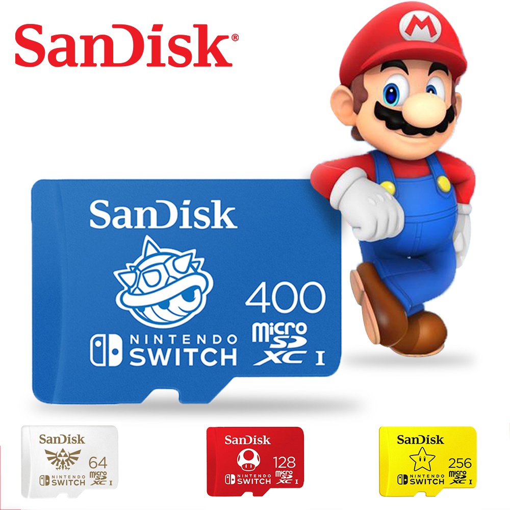 Thẻ Nhớ Micro SD U3 128GB 64GB Dung Lượng 400GB 256GB Cho Nintendo Switch