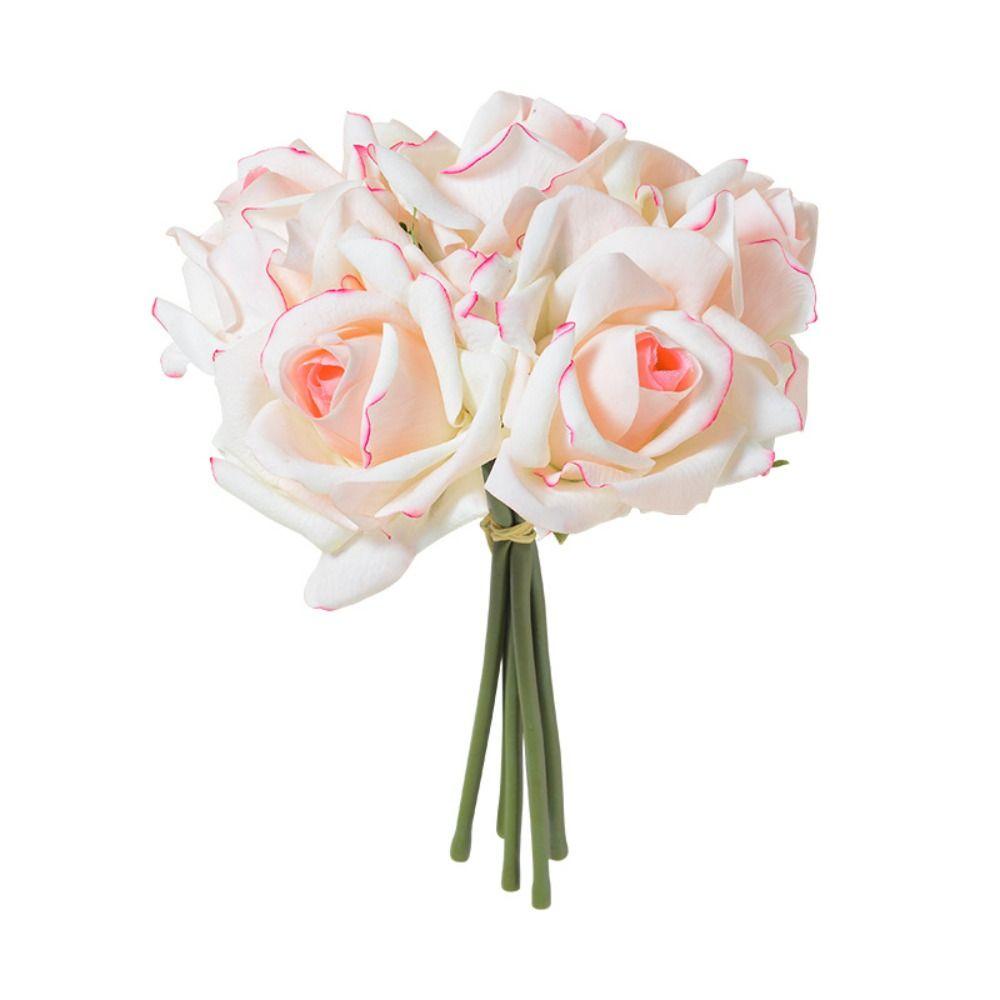 Bó Hoa Hồng Giả Trang Trí Phòng Khách / Tiệc Cưới