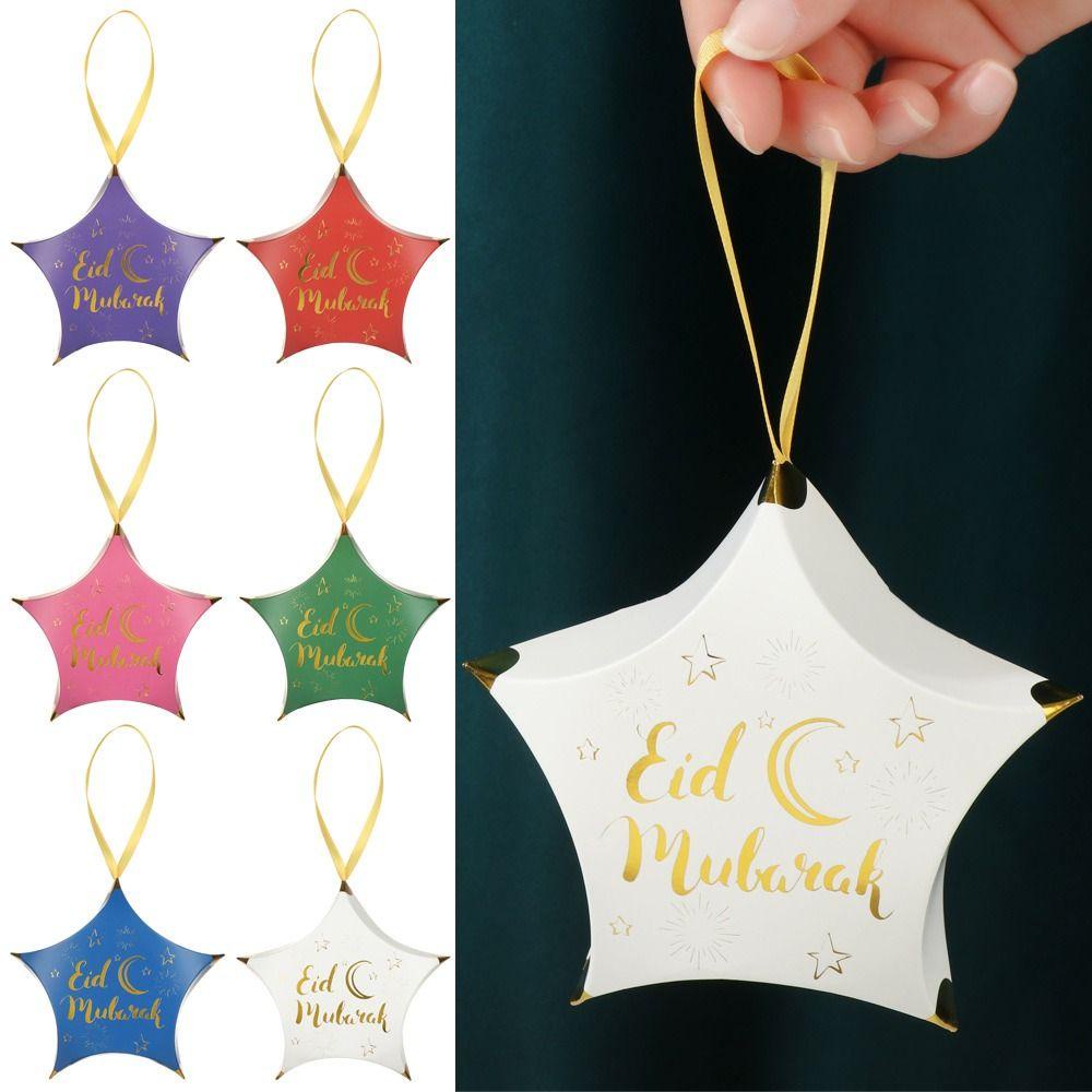 CHOOKEY Set 6 Ngôi Sao / Mặt Trăng Phong Cách Hồi Giáo Thời Trang