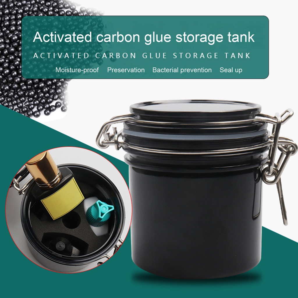 Hộp Đựng Keo Dán Lông Mi Giả Chống Rò Rỉ 200ml