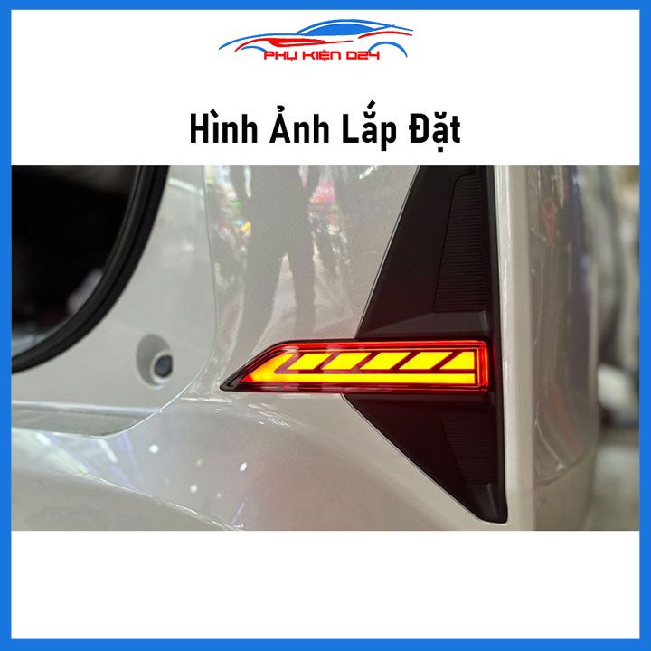Đèn led gầm sau ô tô Avanza 2021-2022-2023 có 3 chế độ phanh, langtec và xinhan