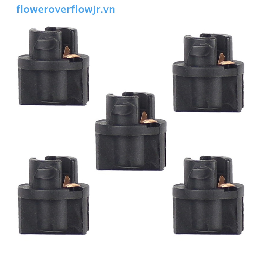 Bộ 5 Chuôi Đèn Led T5 Dạng Xoắn Kèm Giá Đỡ Đèn Tín Hiệu