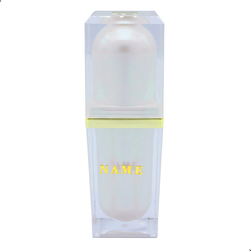 Set 6 Tấm Hình Dán Ký Tự Chữ Cái 0.35 Inch Bằng Hợp Kim Màu Vàng / Bạc