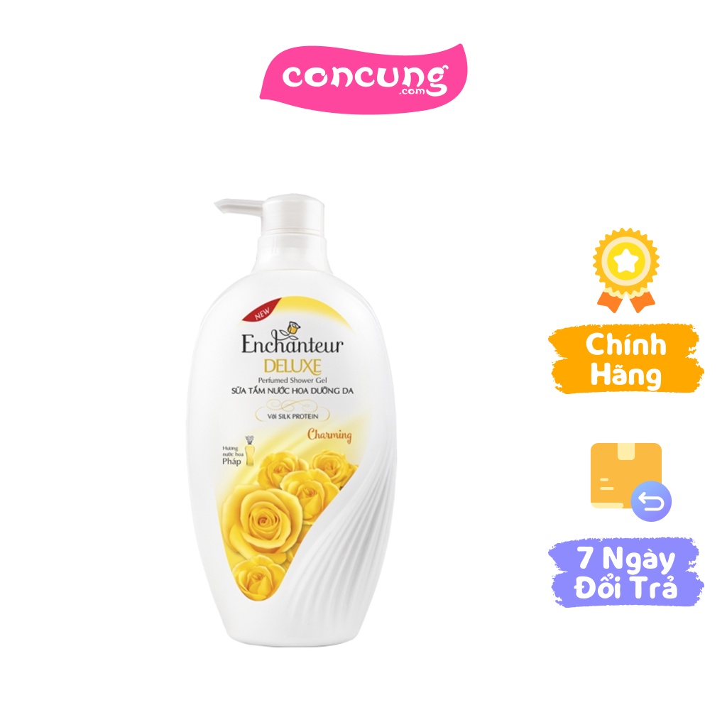 Sữa tắm nước hoa ENCHANTEUR CHARMING 650G