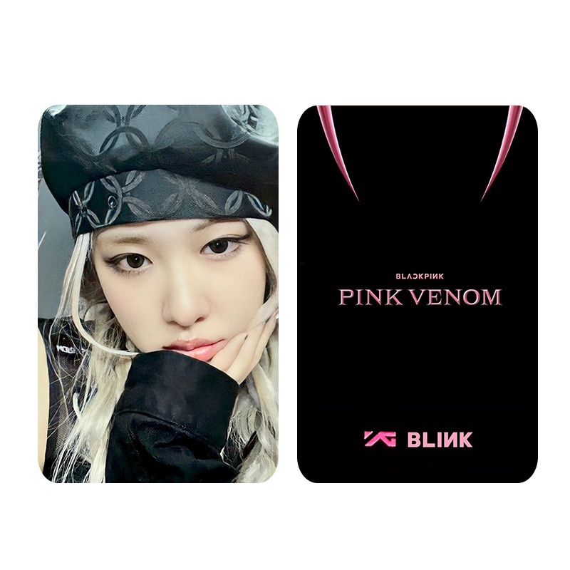 Bộ Sưu Tập Thẻ Ảnh Nhóm Nhạc Blackpink Venom photocards