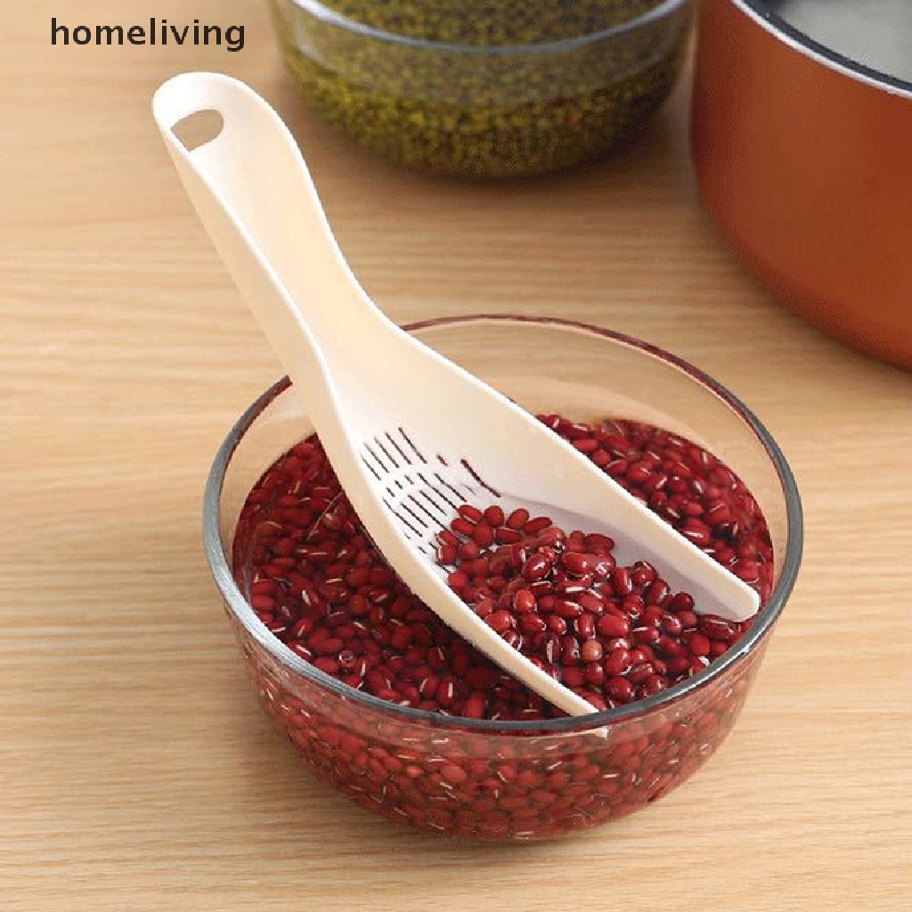 Vá Múc Cơm / Trứng Nấu Ăn Có Lỗ Thoát Nước Tiện Dụng Cho Nhà Bếp