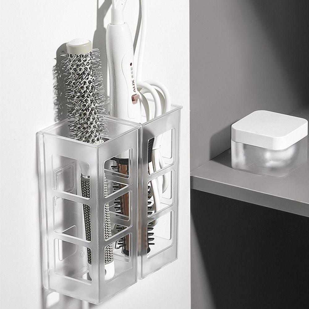 Giá đựng đồ Gắn Tường Đựng Máy Uốn Tóc Tiện Dụng