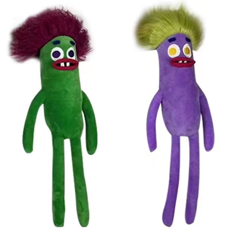 Thú Nhồi Bông Hình Xúc Xích Nhảy Múa Xấu Xí Có Thể Ngồi Nhiều Vị Trí