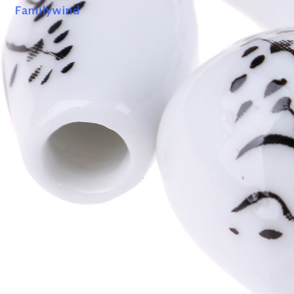 Set 3 Lọ Hoa Sứ Mini 1: 12 Dùng Để Trang Trí Nhà Búp Bê