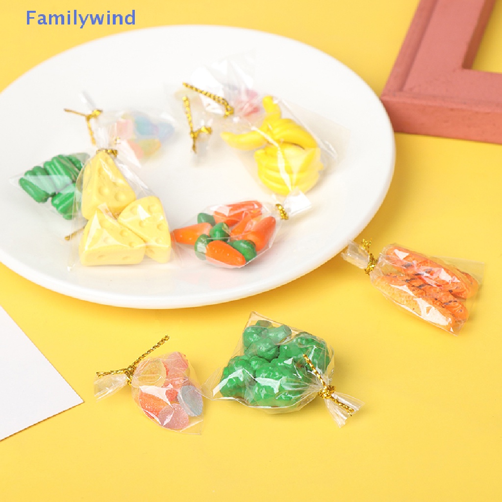 Mô Hình Bánh Mì / Rau Củ Quả 1: 12 Trang Trí Nhà Búp Bê