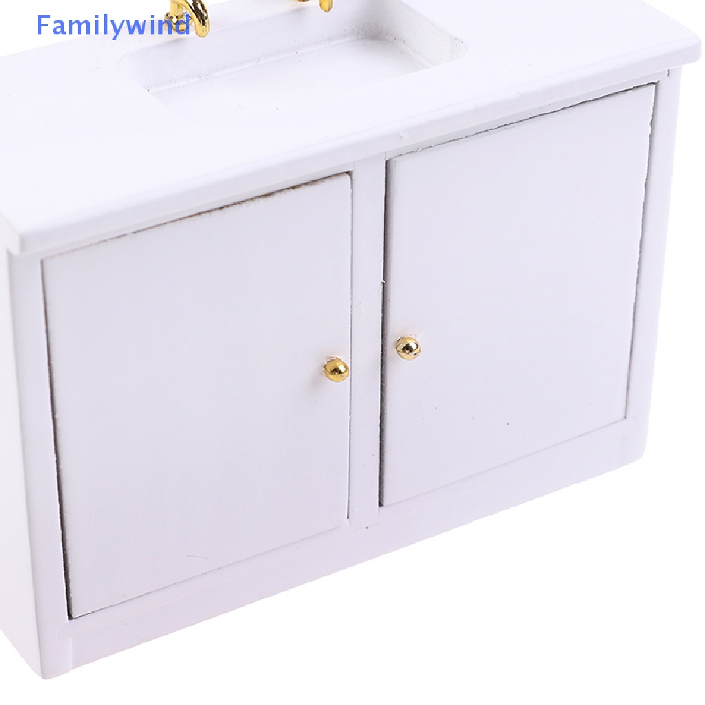 Mô Hình Bồn Rửa Tay Trang Trí Nhà Búp Bê Tỉ Lệ 1 / 12