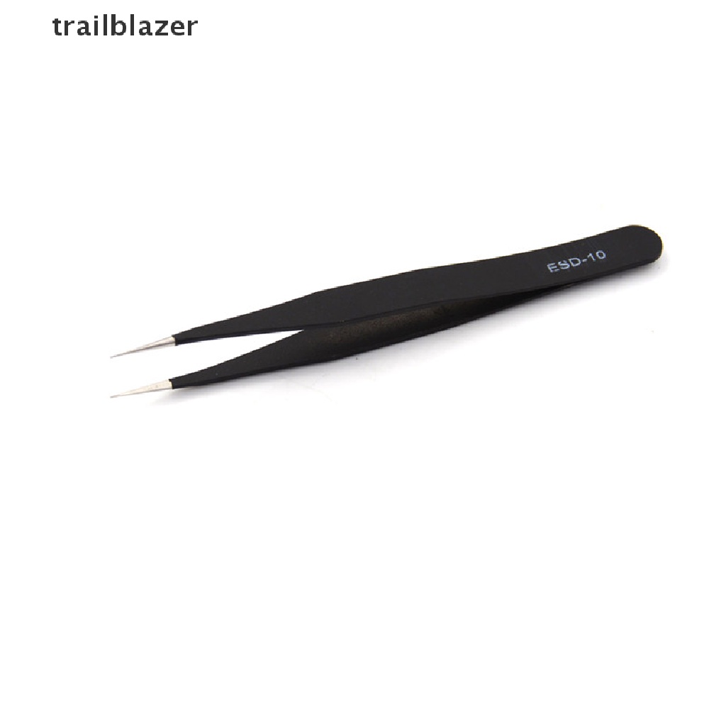 Set 2 Nhíp Đen Chống Tĩnh Điện Chuyên Dụng