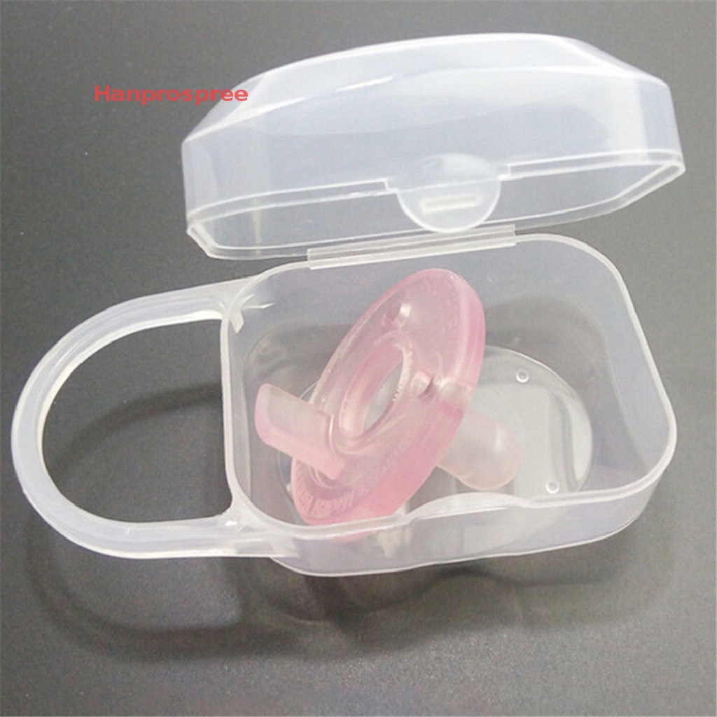 Hanprospree &gt; Hộp Đựng Núm Vú Giả Em Bé Sơ Sinh Di Động Tốt