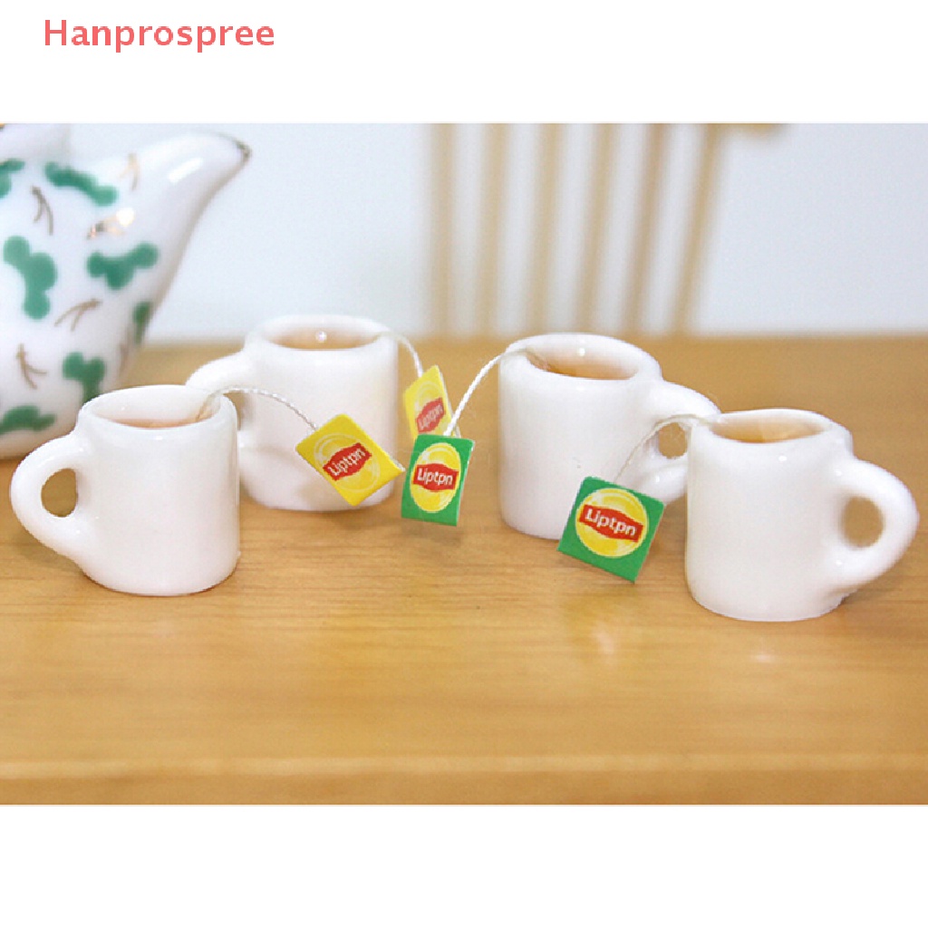 1 Ly Trà Mini Bằng Nhựa Resin 1: 12 Trang Trí Nhà Búp Bê