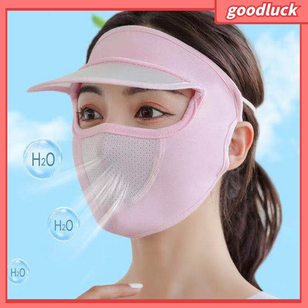 [GOO] Mũ Đi Xe Đạp Có Vành Che Mặt Vành Rộng Đục Lỗ Thoáng Khí Có Vòng Đeo Tai Bằng Silicone Khi Chơi Thể Thao Ngoài Trời