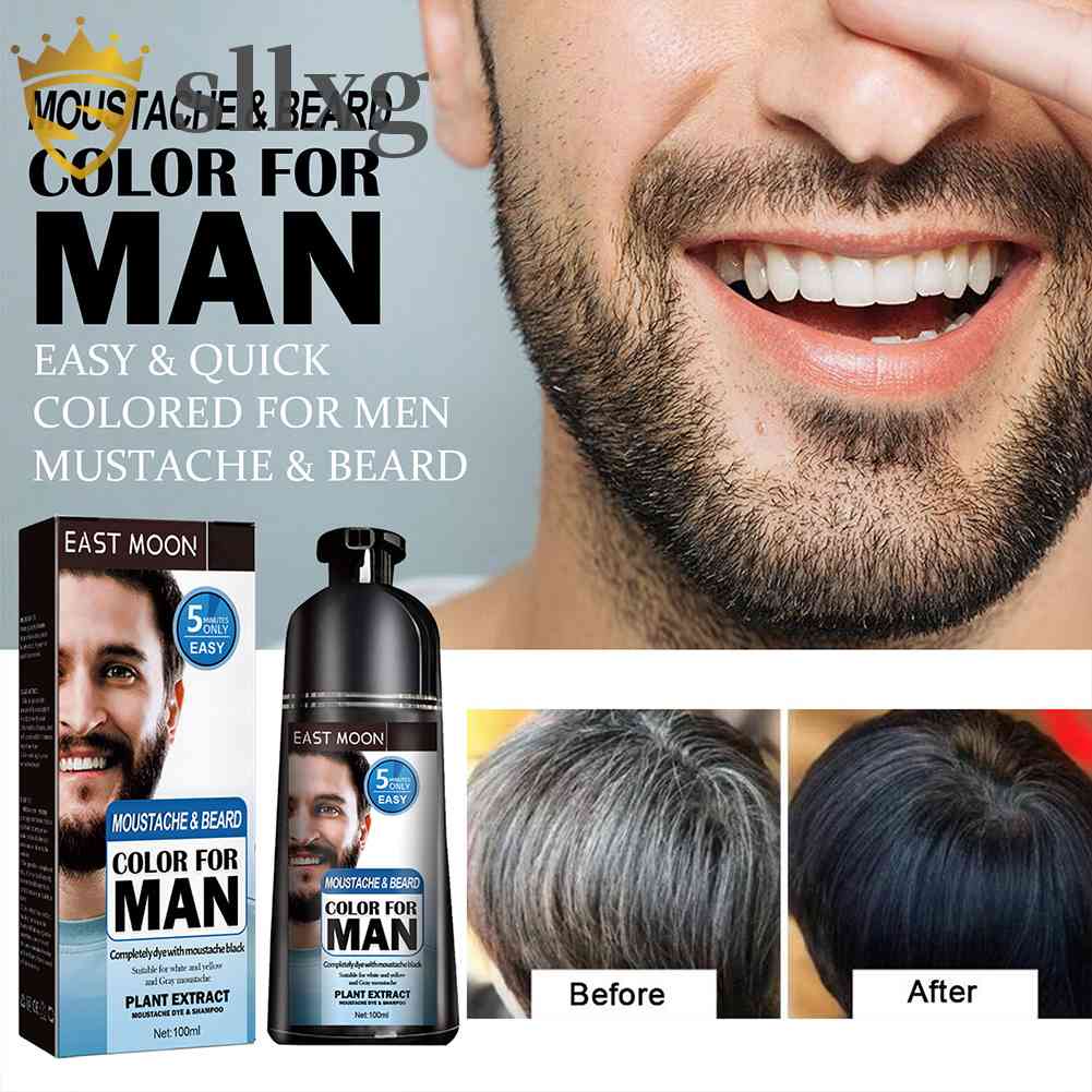 Kem Nhuộm Râu Màu Đen Tự Nhiên Dành Cho Nam