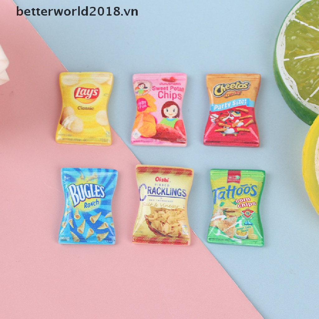 Set 10 Mô Hình Kẹo 1: 12 1: 6 Trang Trí Nhà Búp Bê