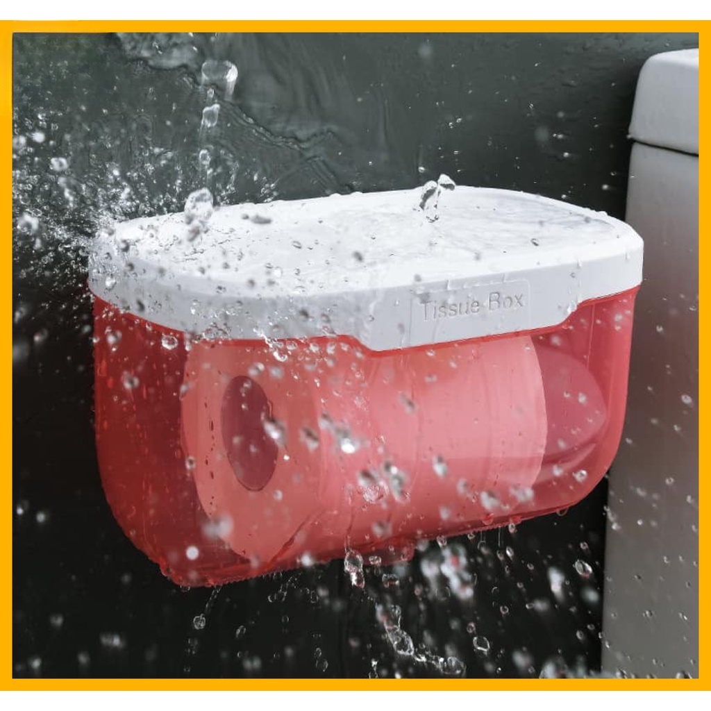 Giá Treo Cuộn Giấy Vệ Sinh / Điện Thoại Gắn Tường Không Cần Đục Lỗ HYJP20416