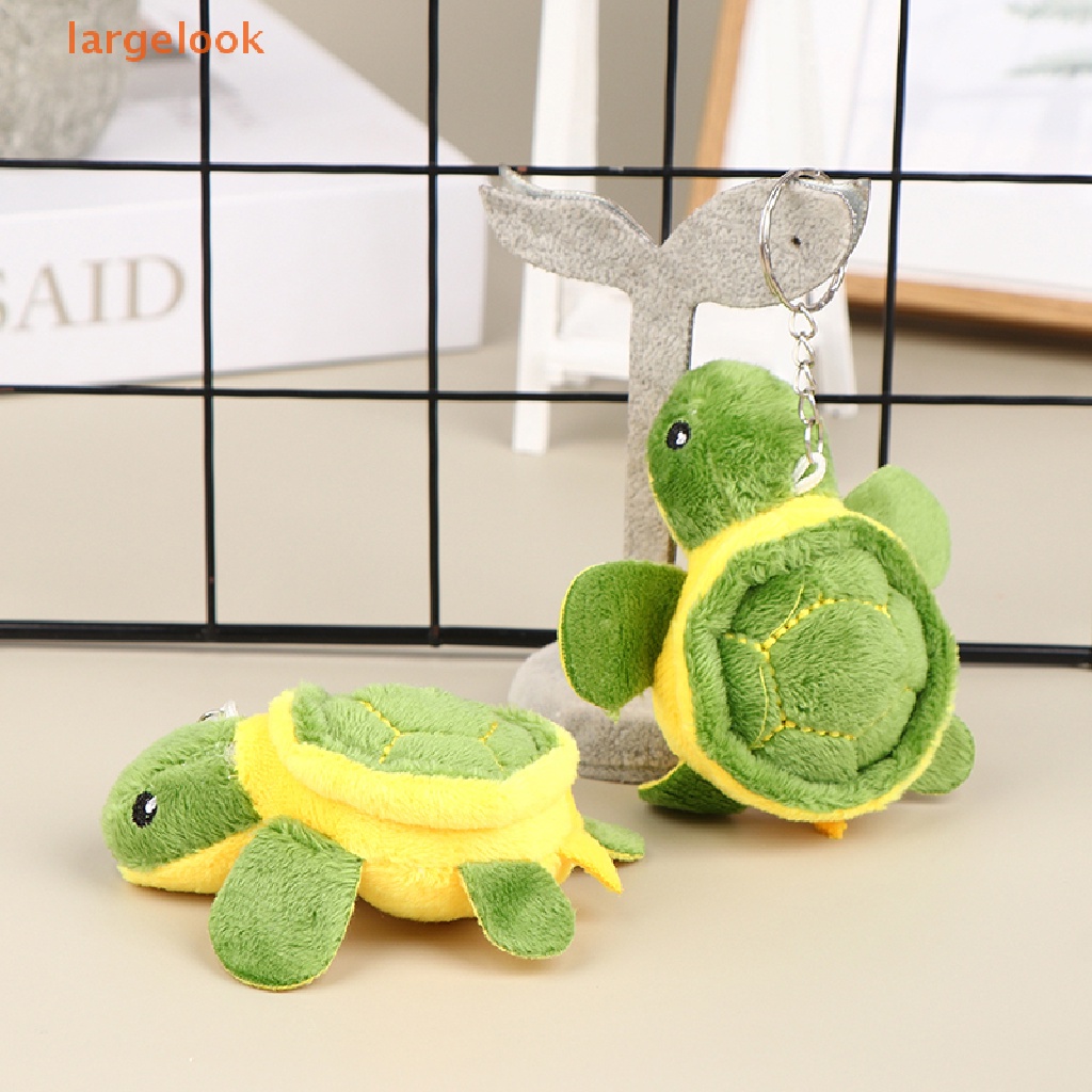 Móc Khóa Hình Rùa Nhồi Bông 10CM Mềm Mại Dễ Thương