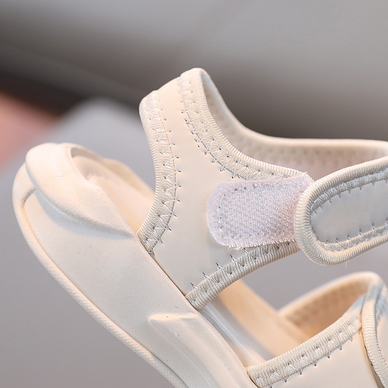 Xăng đan Đế Mềm Chống Trượt Thoáng Khí Phong Cách Hàn Quốc Cho Bé