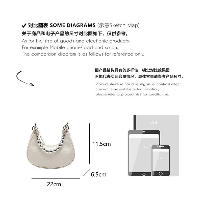 Túi Xách Đeo Vai / Đeo Dưới Cánh Tay Phong Cách Hàn Quốc Cho Nữ