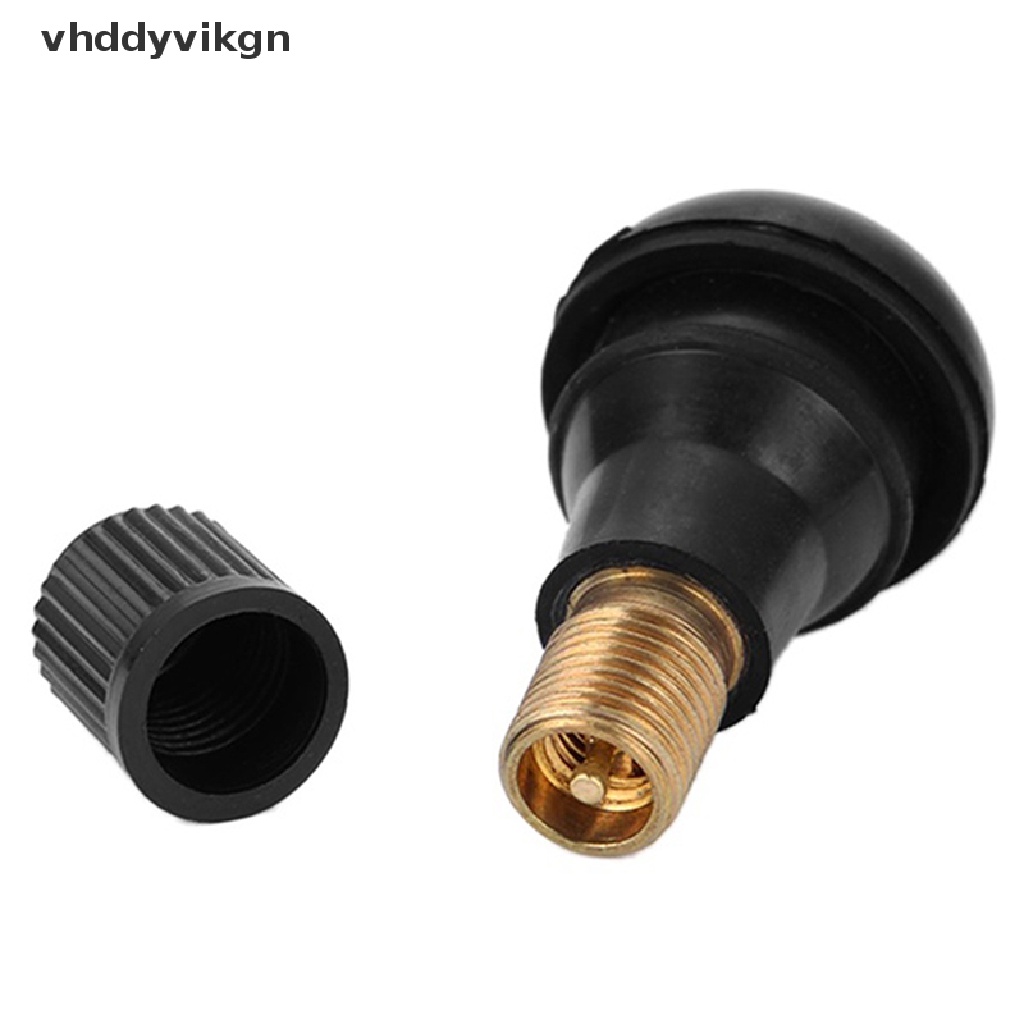 Set 4 Van Bánh Xe Cao Su Không Ống TR412 Bằng Hợp Kim Chrome Cho Xe Hơi Xe Máy