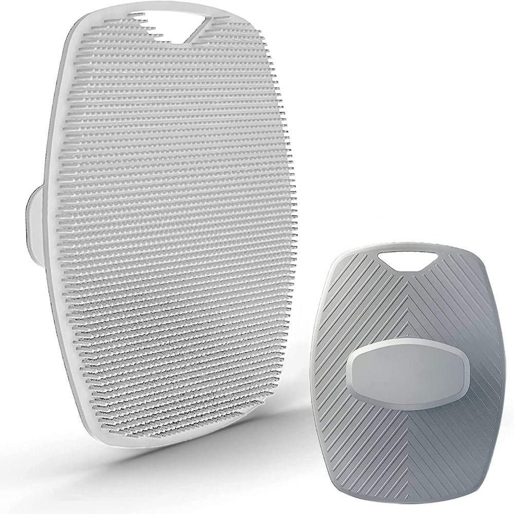 Bàn Chải Tắm Tẩy Tế Bào Chết Toàn Thân Bằng Silicone Kèm Móc Treo Tiện Dụng