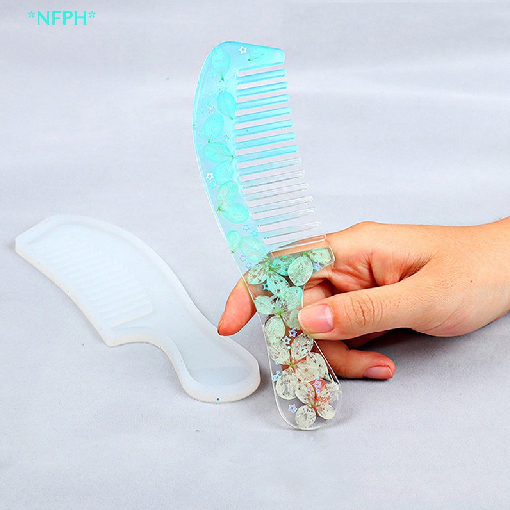 Khuôn Silicon Làm Lược Trang Sức DIY Mới