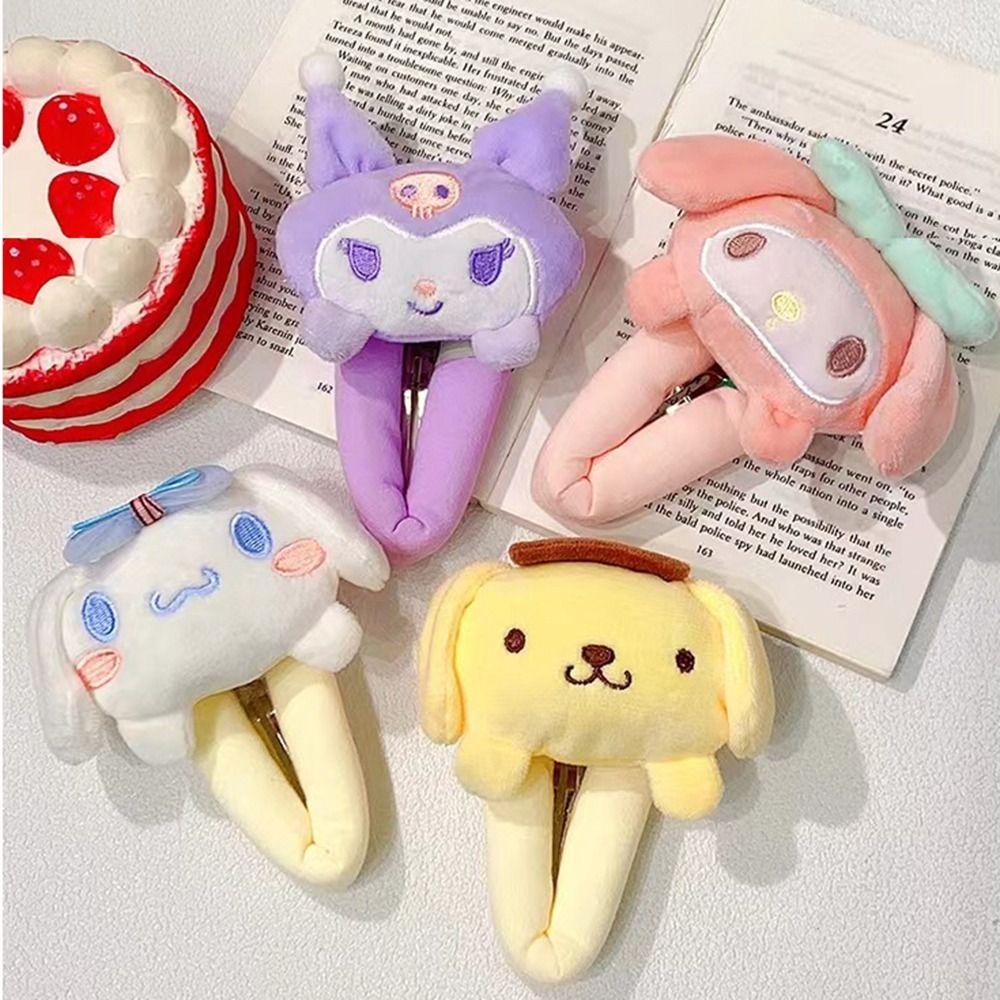 LOMBARD Kẹp Tóc Mỏ Vịt Họa Tiết Hoạt Hình Dễ Thương Dành Cho Nữ