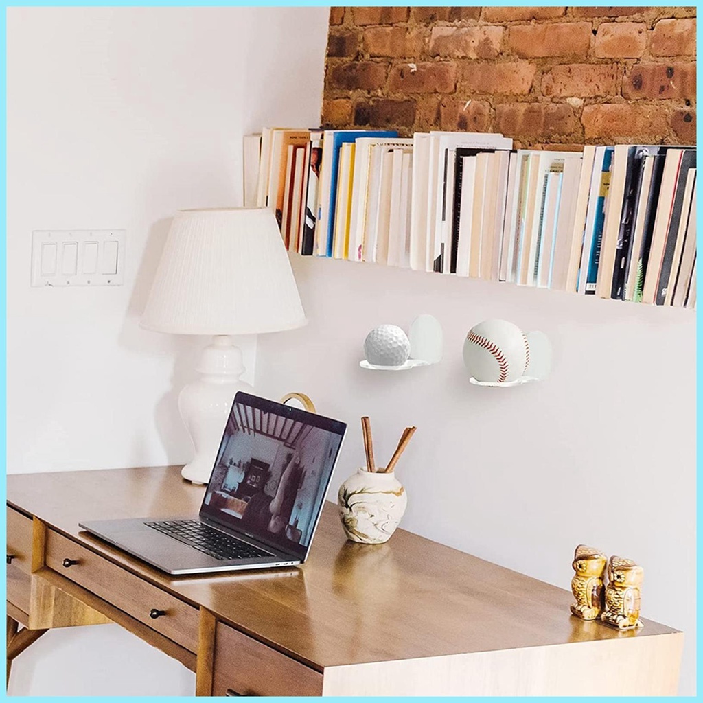 Giá Đỡ Vợt Tennis Gắn Tường Bằng Acrylic Tiện Dụng