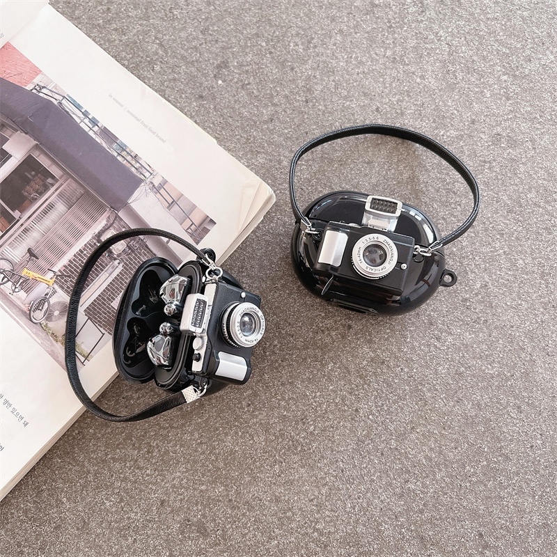 Vỏ Bảo Vệ Hộp Sạc Tai Nghe HUAWEI Freebuds Pro INS HUAWEI Freebuds 3 / 4 / 4i / 4E Hình Máy Ảnh 3D