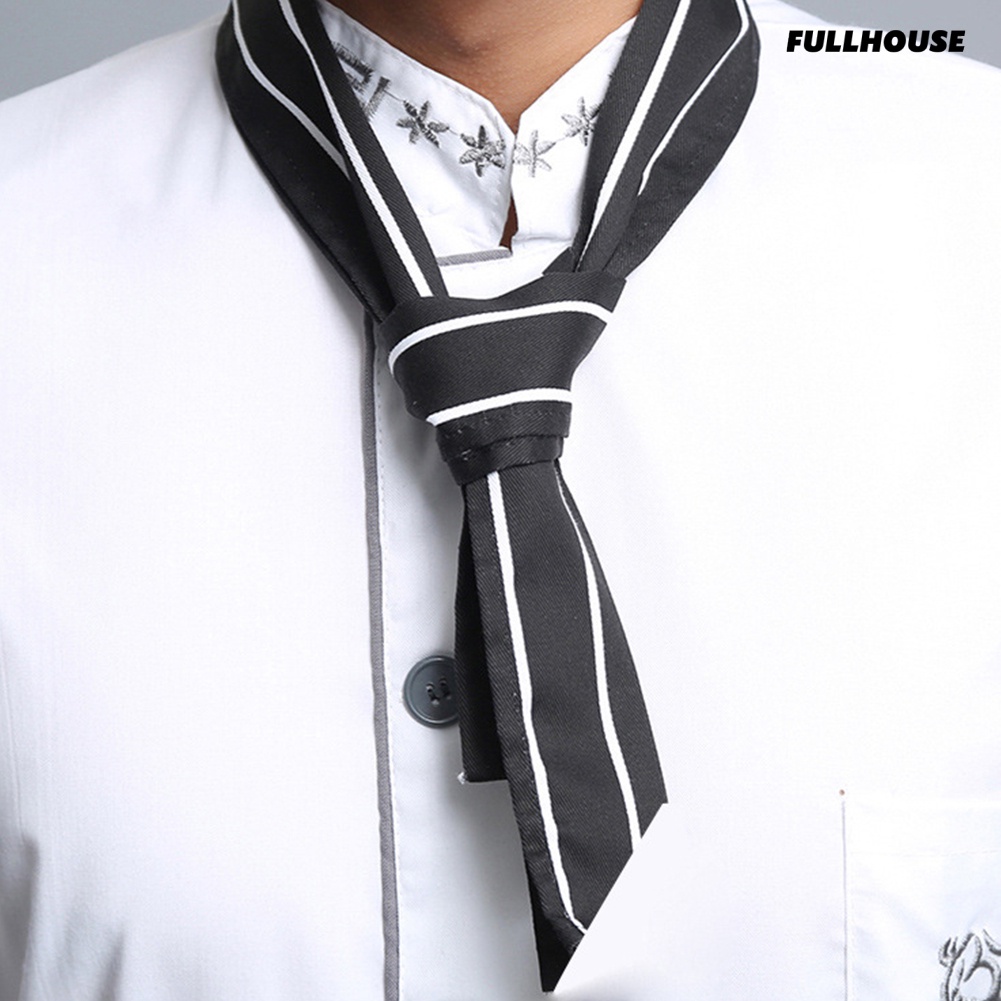 ☀Khăn Choàng Cổ Đầu Bếp Nhà Hàng Khách Sạn Thấm Hút Mồ Hôi