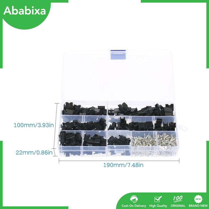 Set 480 Đầu Nối Dây Điện 2.54mm Bền Bỉ Chuyên Nghiệp Dễ Lắp Đặt