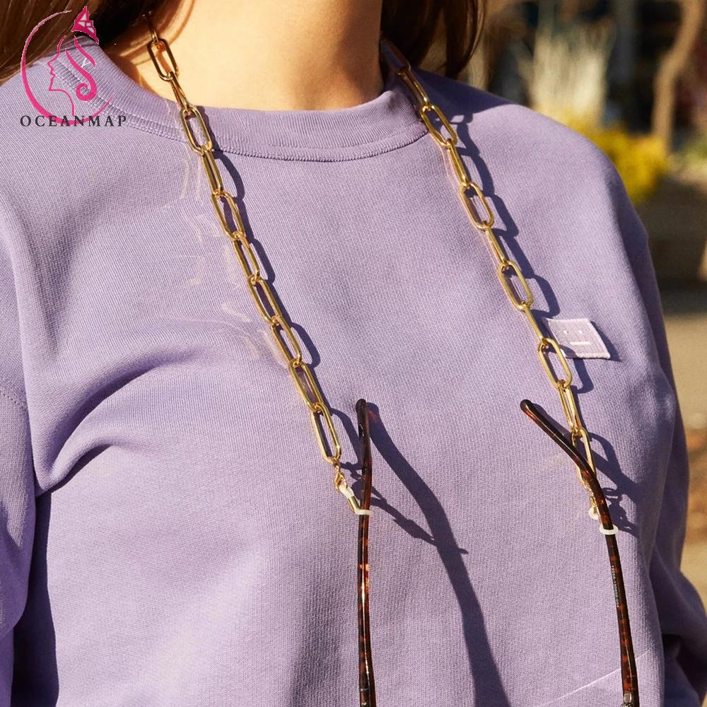 Dây Kẹp Giữ Mắt Kính Chống Thất Lạc Bằng Kim Loại Tiện Dụng Cho Nam