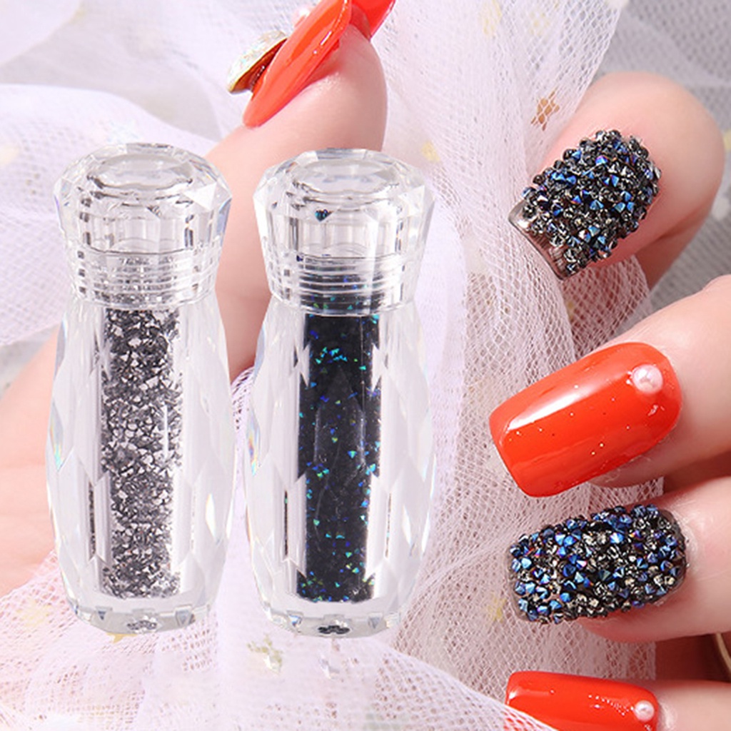 1 Lọ Đá Kim Cương Giả Tự Làm Trang Trí Móng Tay Cho Nữ