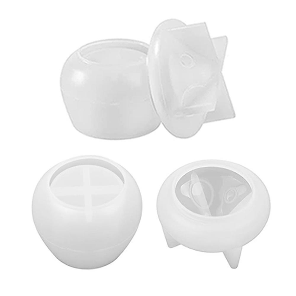 Khuôn Silicone Làm Hộp Nến Hình Nấm DIY