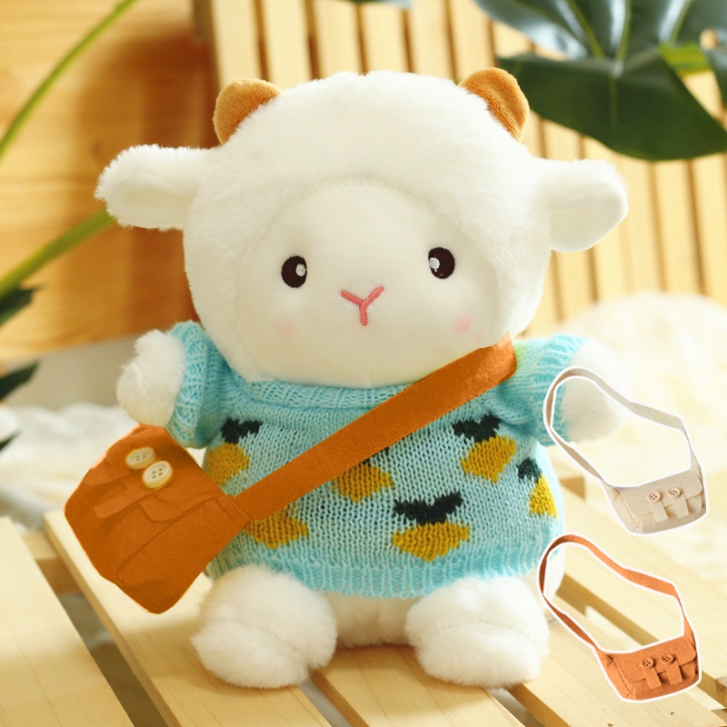 Cừu Nhồi Bông Diy Thiết Kế Đơn Giản Dễ Thương