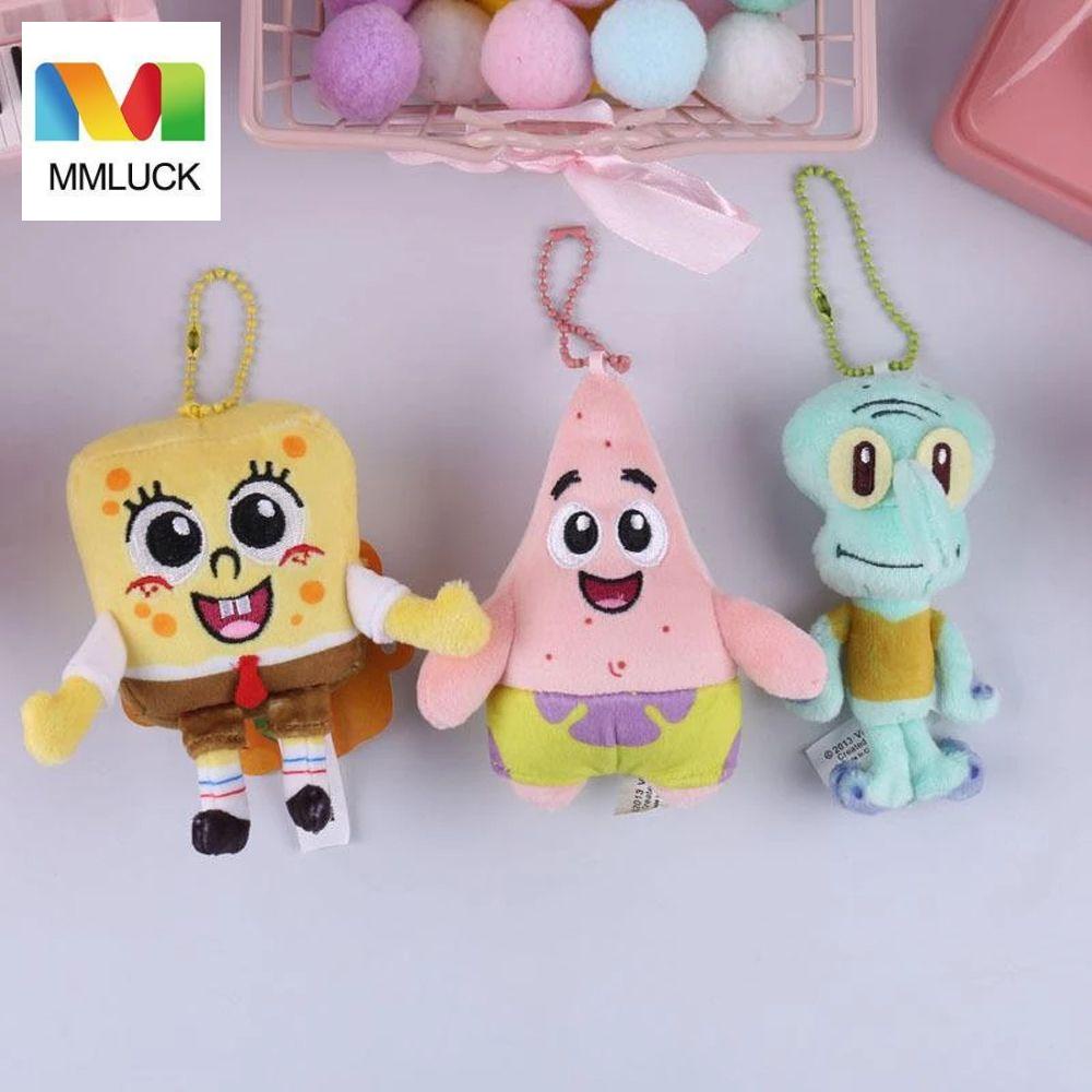 Đồ Chơi Nhồi Bông Hình Spongebob Patrick Ngôi Sao Mềm Mại Trang Trí Hành Lý / Đồ Chơi Cho Bé