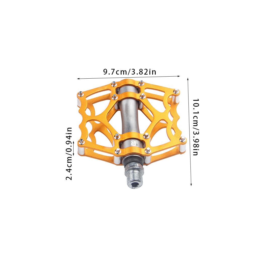 1 Cặp Bàn Đạp Xe Đạp Leo Núi Bằng Hợp Kim Chất Lượng Cao