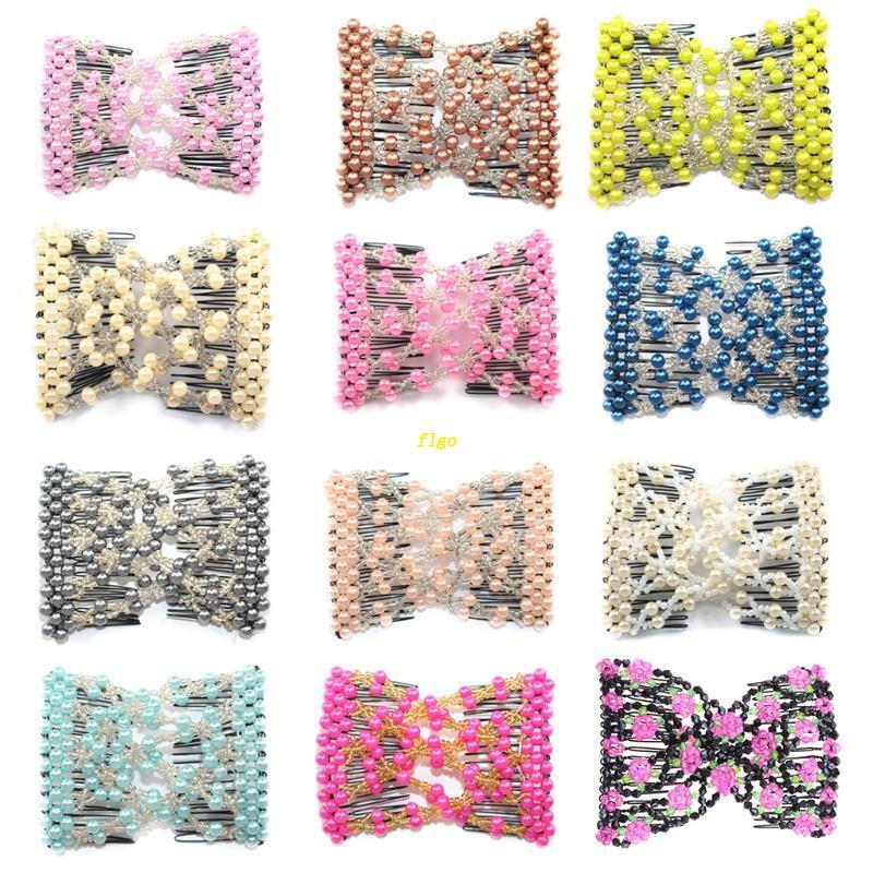 Lược Kẹp Tóc Hai Đầu Co Giãn Ma Thuật Thanh Lịch Cho Hoạt Động Thể Thao Ngoài Trời