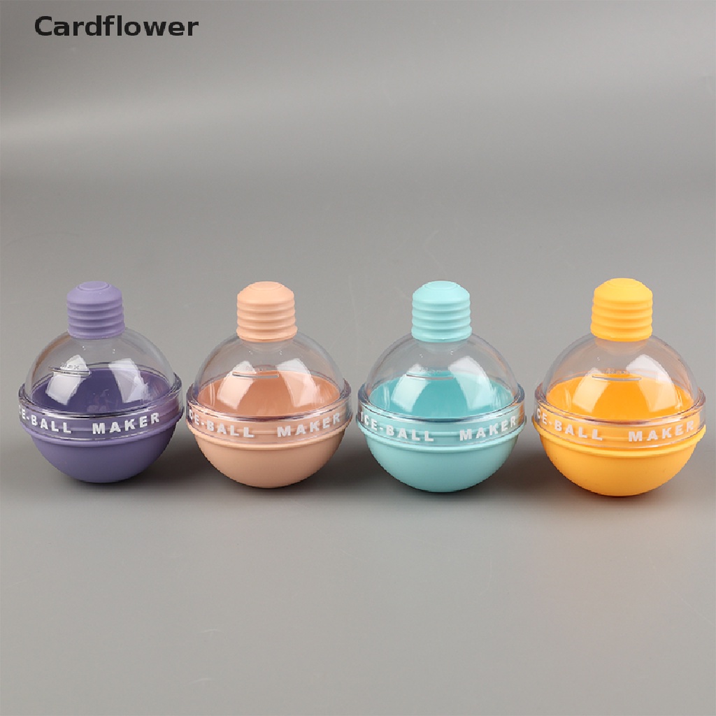 < Cardflower > Khuôn Silicone Cấp Thực Phẩm Khuôn Làm Đá Hình Tròn Làm Đá Viên Đa Ứng Dụng Cho Nhà Bếp