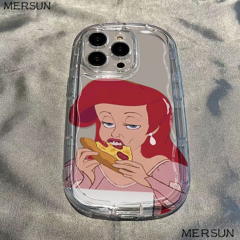 ✅Ốp Điện Thoại Mềm Trong Suốt Chống Sốc In Hình Pizza Cho Iphone 14 12 Xs Max 11 13 Xr 7 / / 8p JDI8