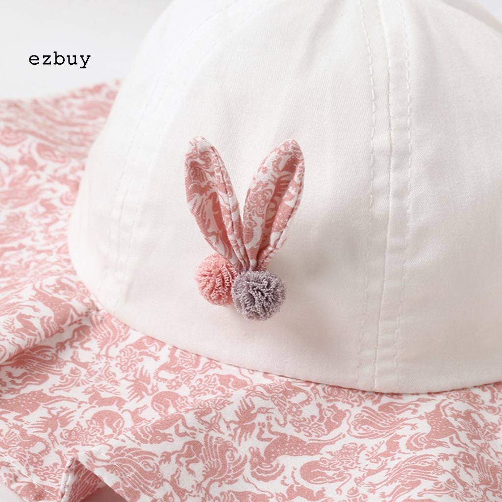 Mũ Lưỡi Trai Cotton Che Mắt Bắt Sáng Tiện Dụng Thời Trang Mùa Hè Cho Bé