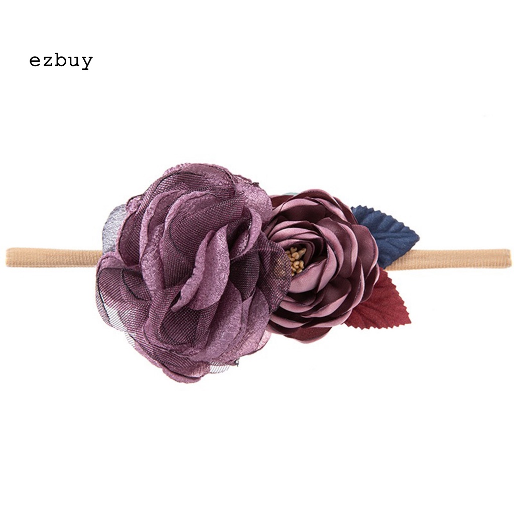 Băng Đô Hoa Hồng Mềm Mại Thoải Mái Sáng Tạo Cho Bé