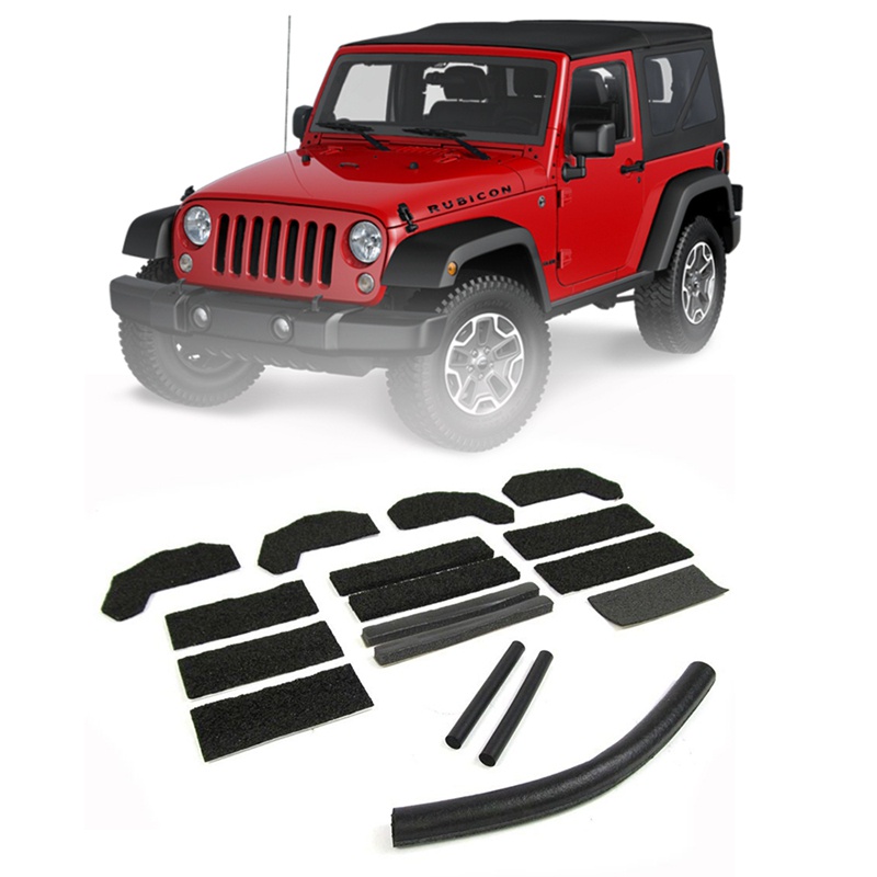 Bộ Con Dấu Chặn Xốp Cứng Trên Cùng 68026937Ab 13510.70 Cho Jeep Wrangler JK 2007-2018