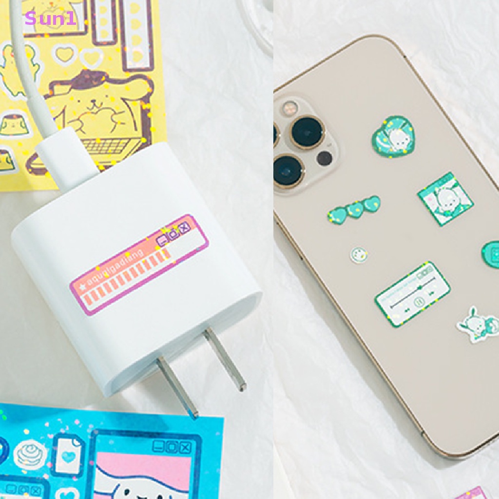 Sun1 &gt; Hình Dán Hoạt Hình Sanrio Cinnamoroll Melody Girl Dễ Thương Trang Trí Sổ Tay Kế Hoạch Diy